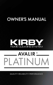 Manuales de usuario Kirby